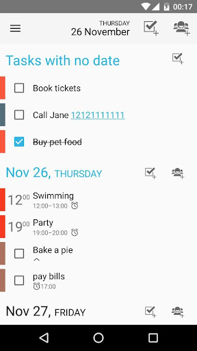 Day by Day Android app