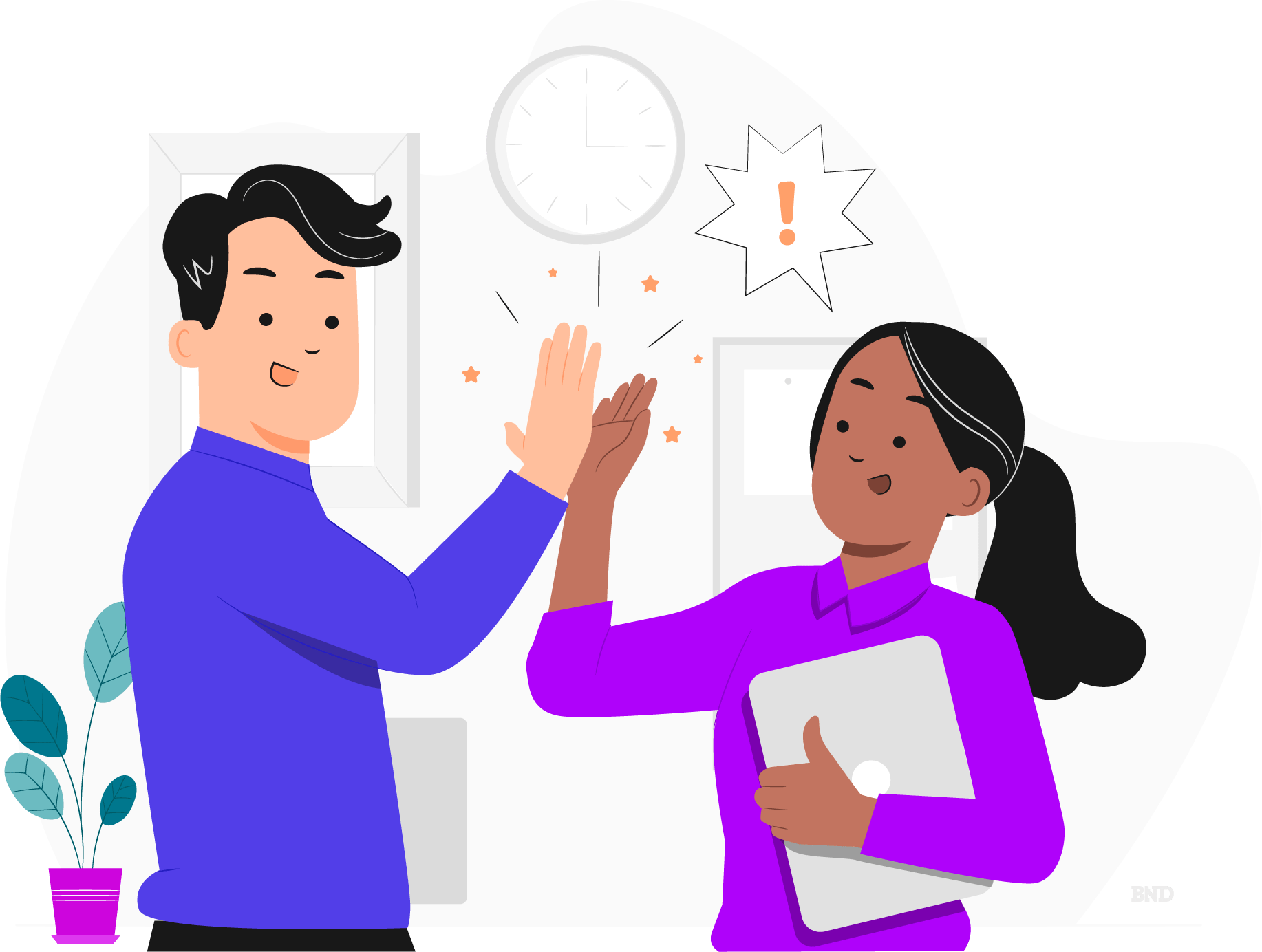 showing gratitude to others clipart people