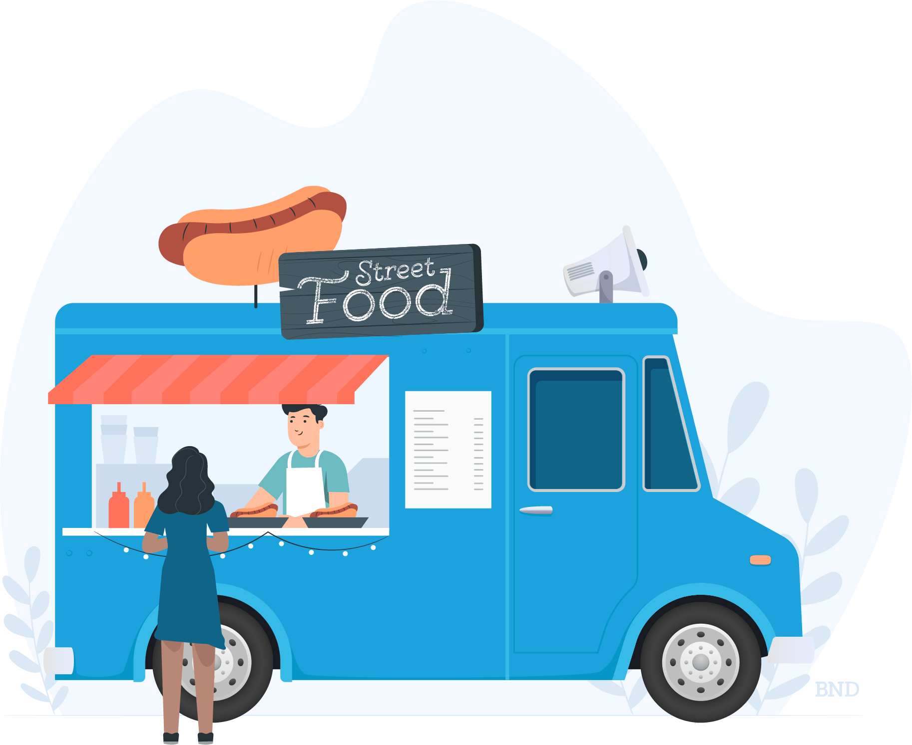 Food truck Small business idea | Image Source : businessnewdaily.com