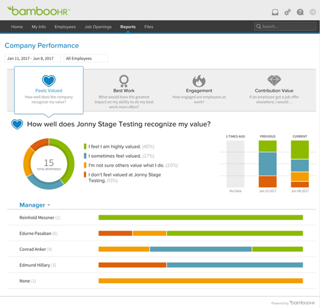 BambooHR Software Review 2023