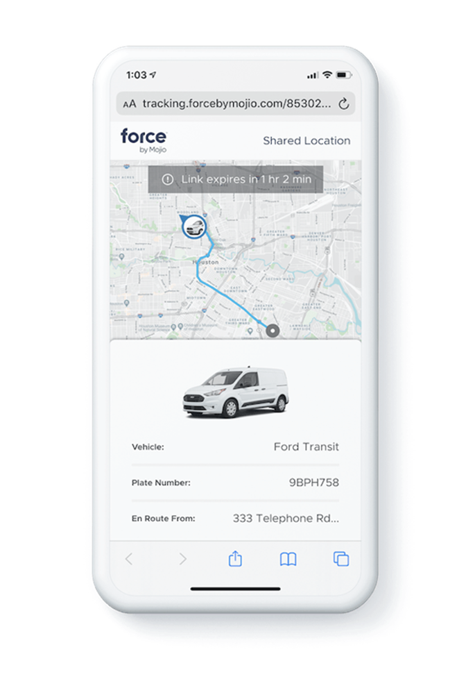 Force Fleet Tracking live tracking