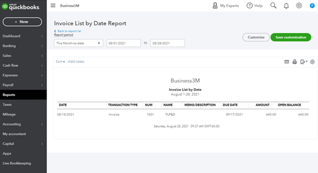 How To Export Invoices From Quickbooks 7717