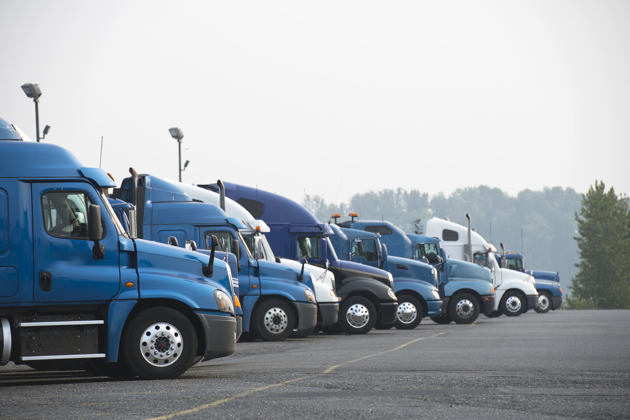 US trucker hours-of-service violations drop