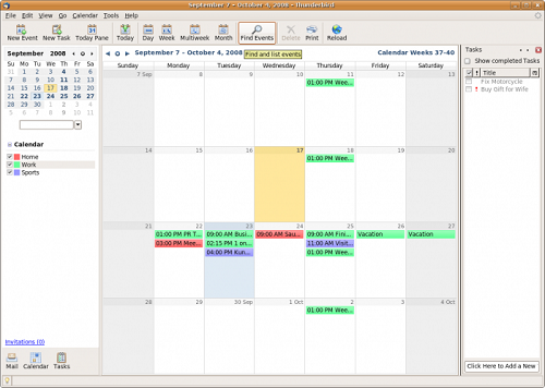 calendar for business planning
