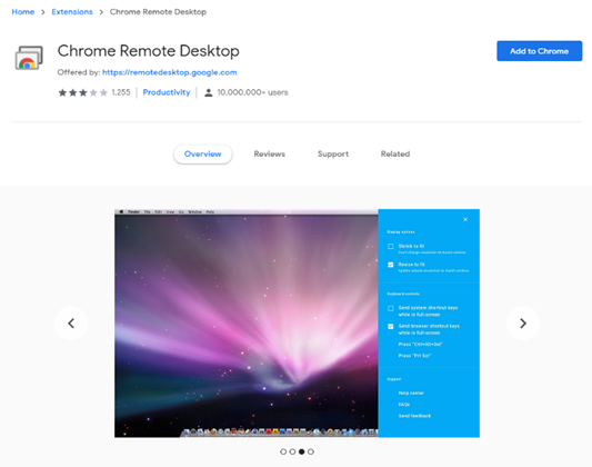 google remote desktop app android