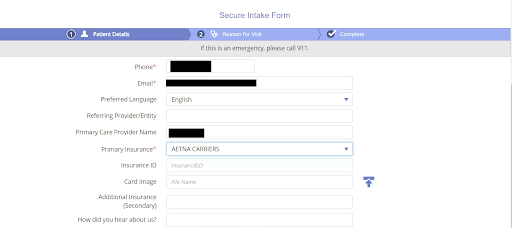 AdvancedMD patient portal