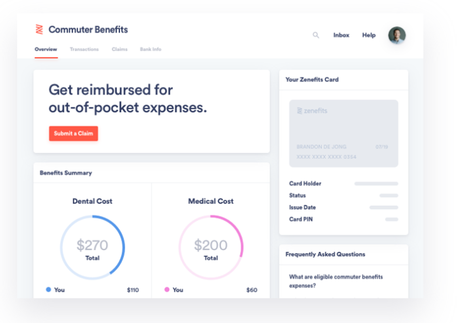 Zenefits benefits administration